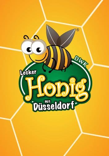 „Lecker Honig aus Düsseldorf“ wird als Wort-Bildmarke eingetragen